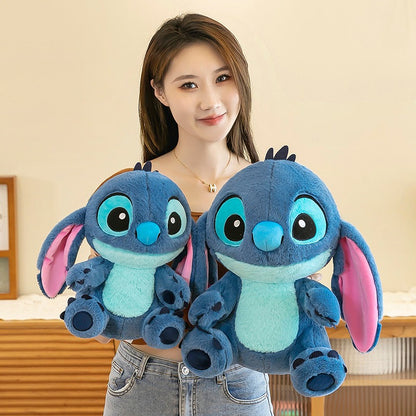 Stitch character pillow plush, cozy stuffed toy for naps and decor  Soft and cuddly Stitch plush toy pillow, perfect for bedtime snuggles