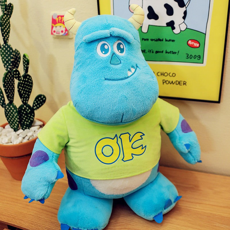 Large Monster Sullivan plush toy, soft and huggable stuffed animal for kids