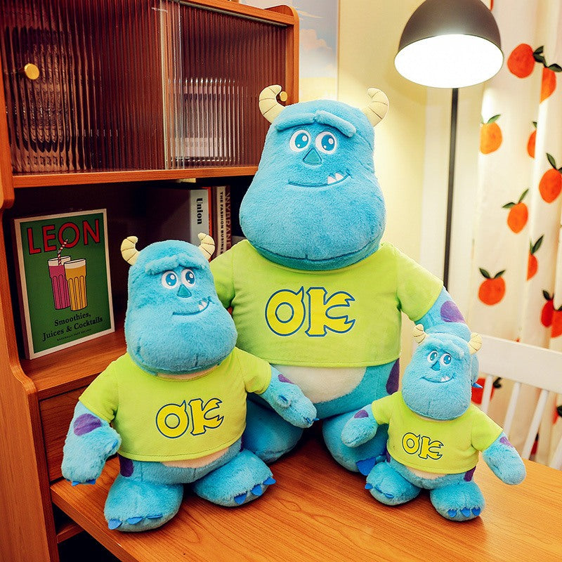 Cute Sullivan series plush doll, giant monster stuffed toy for cuddles