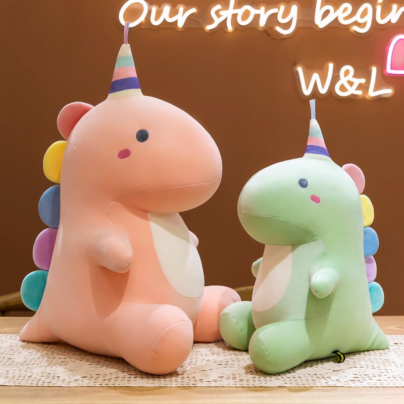 Adorable dinosaur plushie, perfect gift for boys and girls