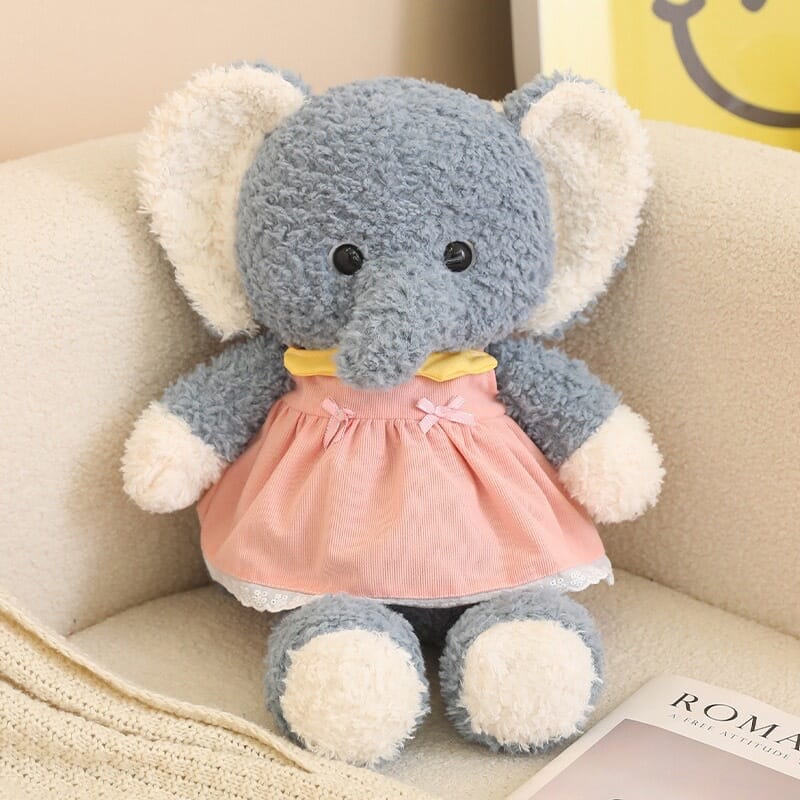 Healing Forest plush rabbit, adorable stuffed animal toy Running rabbit plush toy by Healing Forest, perfect gift for kids