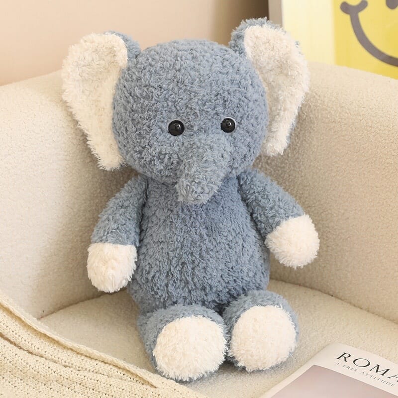 Running rabbit plush toy by Healing Forest, playful and soft stuffed animal Healing Forest running rabbit plush, perfect addition to any plush collection