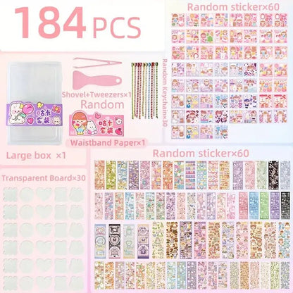 184pcs Gookka Guka Sticker Set - Gookka