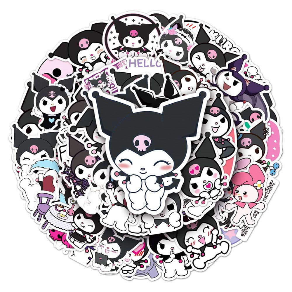 Kuromi 50pcs Stickers (2008)