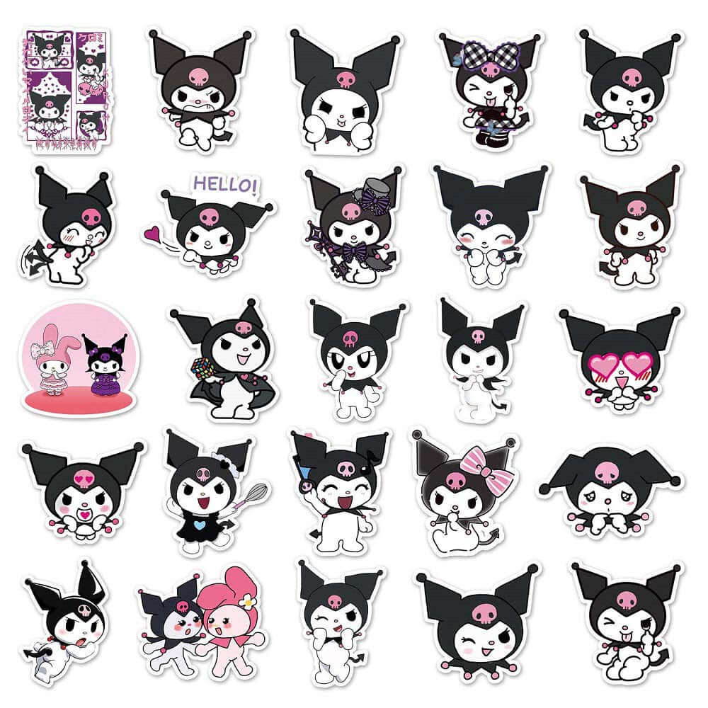 Kuromi 50pcs Stickers (2008)