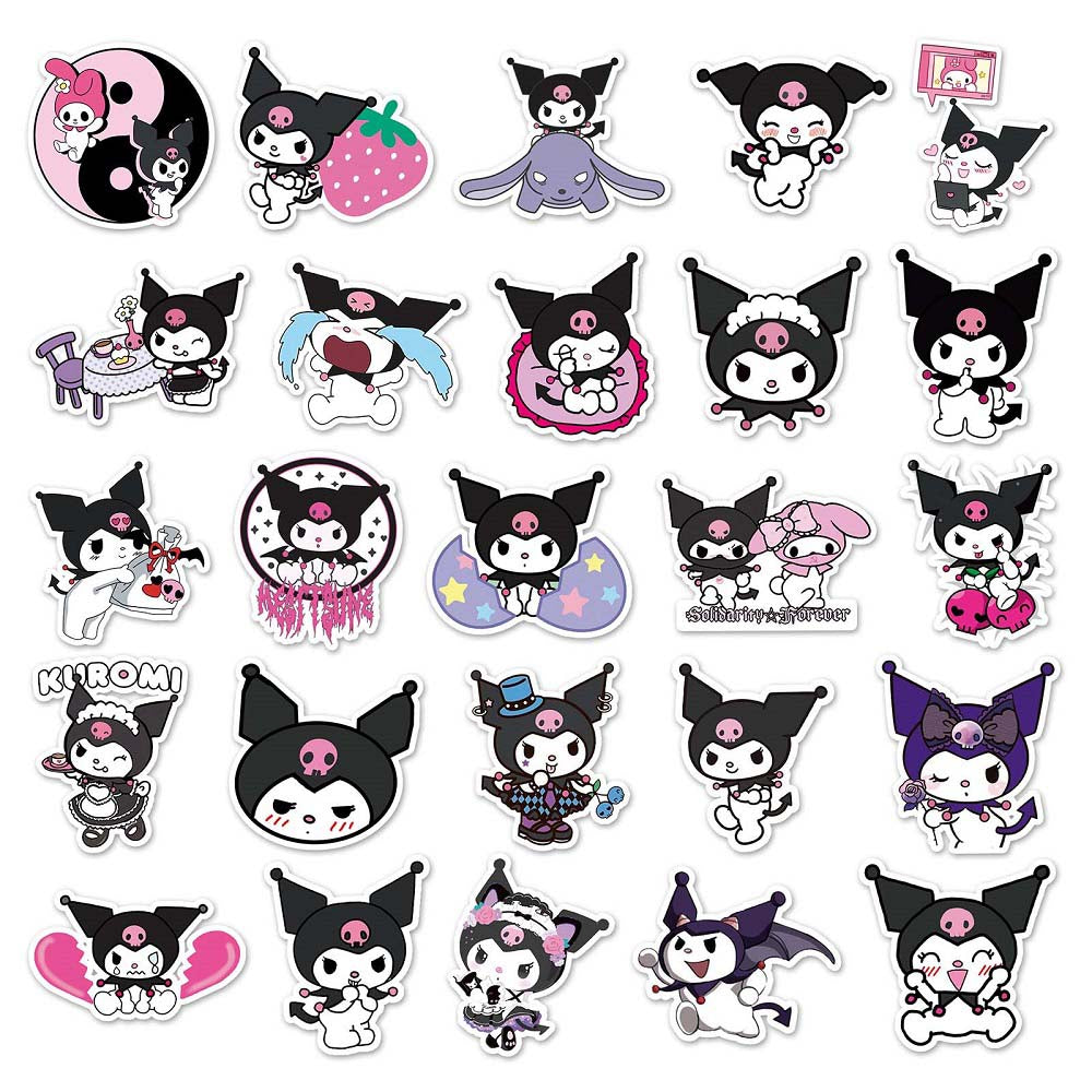 Kuromi 50pcs Stickers (2008)