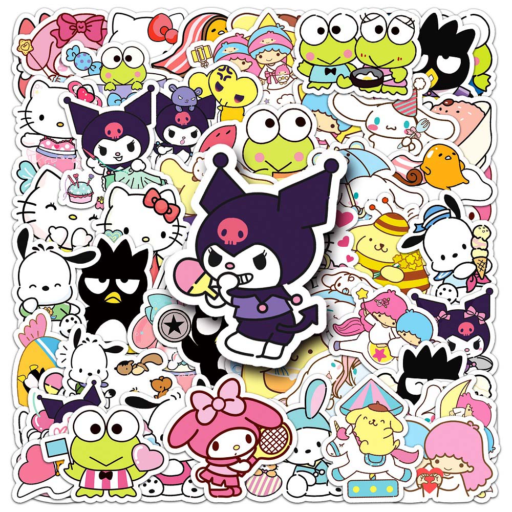 Sanrio Mix 50pcs Stickers (2010)