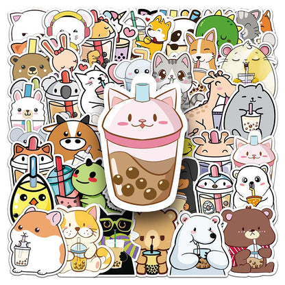 Pet milk tea 50pcs Stickers (2012)