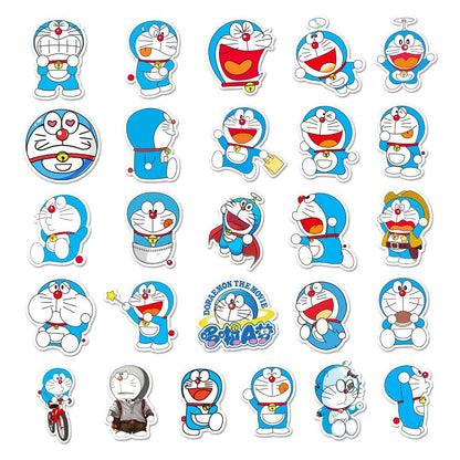 50pcs Doraemon 146 Stickers – Fun Doraemon Stickers for Kids’ Bedroom and Playroom Decor  Doraemon 146 Stickers – 50pcs Doraemon Stickers for Kids’ Room Personalization