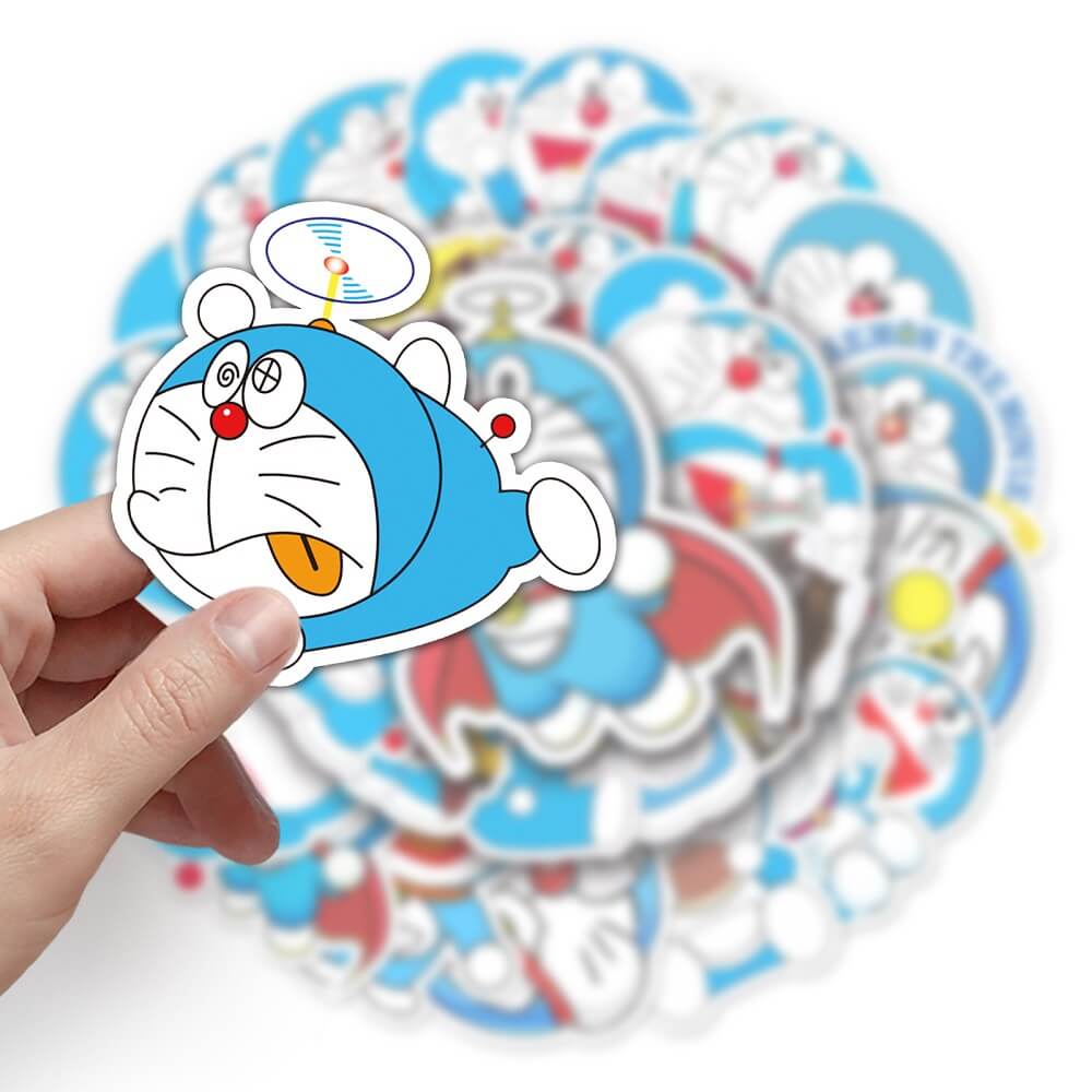 50pcs Doraemon 146 Stickers – Fun Doraemon Stickers for School Supplies and Decorations  Doraemon 146 Stickers – 50pcs Adorable Doraemon Stickers for Kids’ Crafting Kits  50pcs Doraemon 146 Stickers – Cute and Fun Doraemon Stickers for Scrapbookers