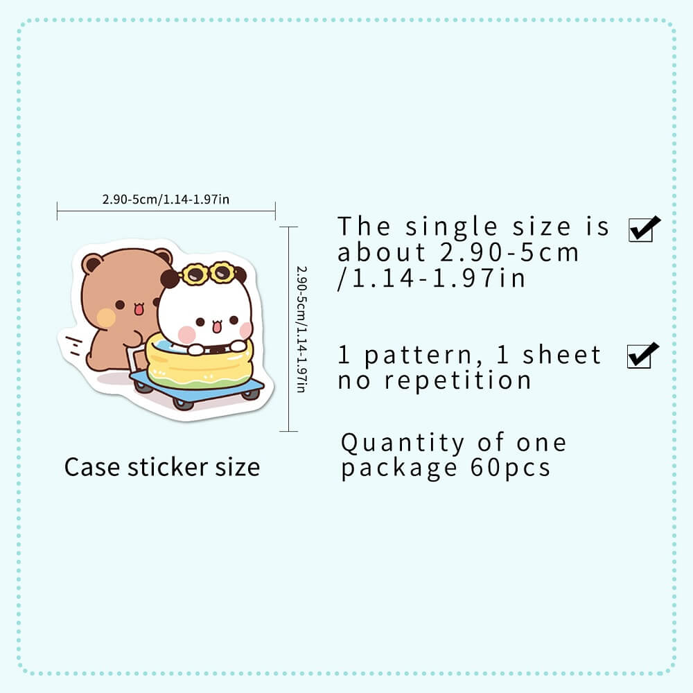 One Two and Booboo 1509x Stickers Pack – Ideal for Kids and Collectors  Fun One Two and Booboo Stickers 50pcs – Perfect for Personalizing Your Items