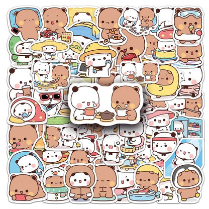 One Two and Booboo 1509x Stickers – Perfect for Gift Wrapping and Scrapbooking  50 Stickers from One Two and Booboo – Fun Collection of Cute Characters  One Two and Booboo 1509x Stickers for Kids – Cute & Fun Decals for School