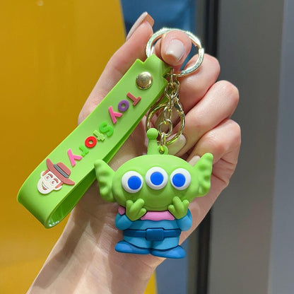 Rex the dinosaur Toy Story figure keychain