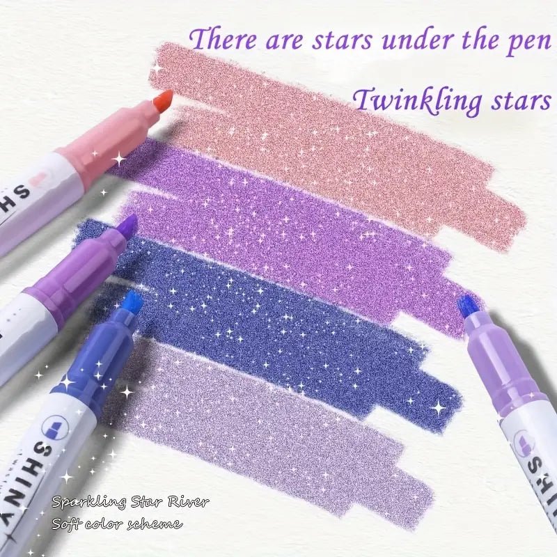 4Pcs Sparkling Pen Set(6001) - Gookka