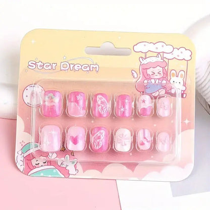 5D Embossed Cute Press On Nails(9002) - Gookka