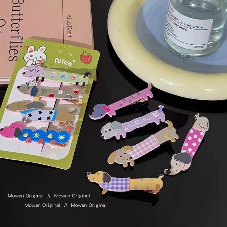 Cartoon Animal Hair Clip(4005) - Gookka