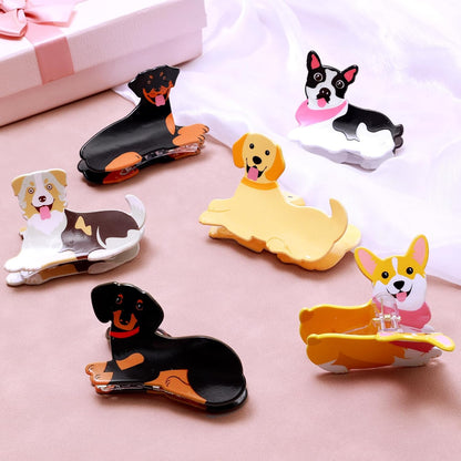 Cartoon Dog Hair Clip(4007) - Gookka