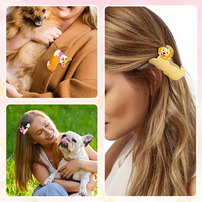 Cartoon Dog Hair Clip(4007) - Gookka