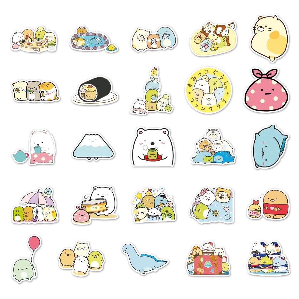 Corner cutie 50pcs Stickers (2014) - Gookka