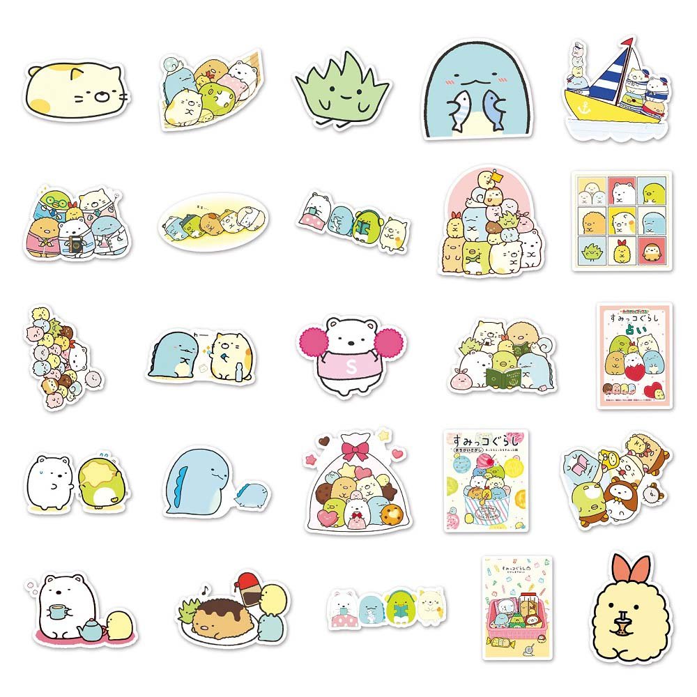 Corner cutie 50pcs Stickers (2014) - Gookka