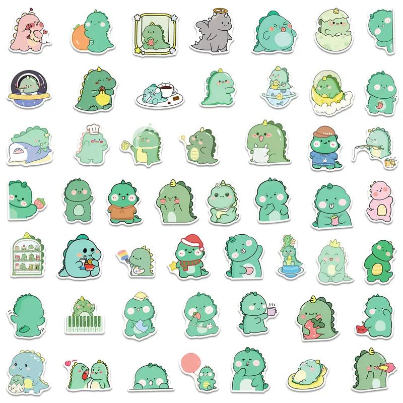 Dinosaur 50pcs Stickers (2001) - Gookka