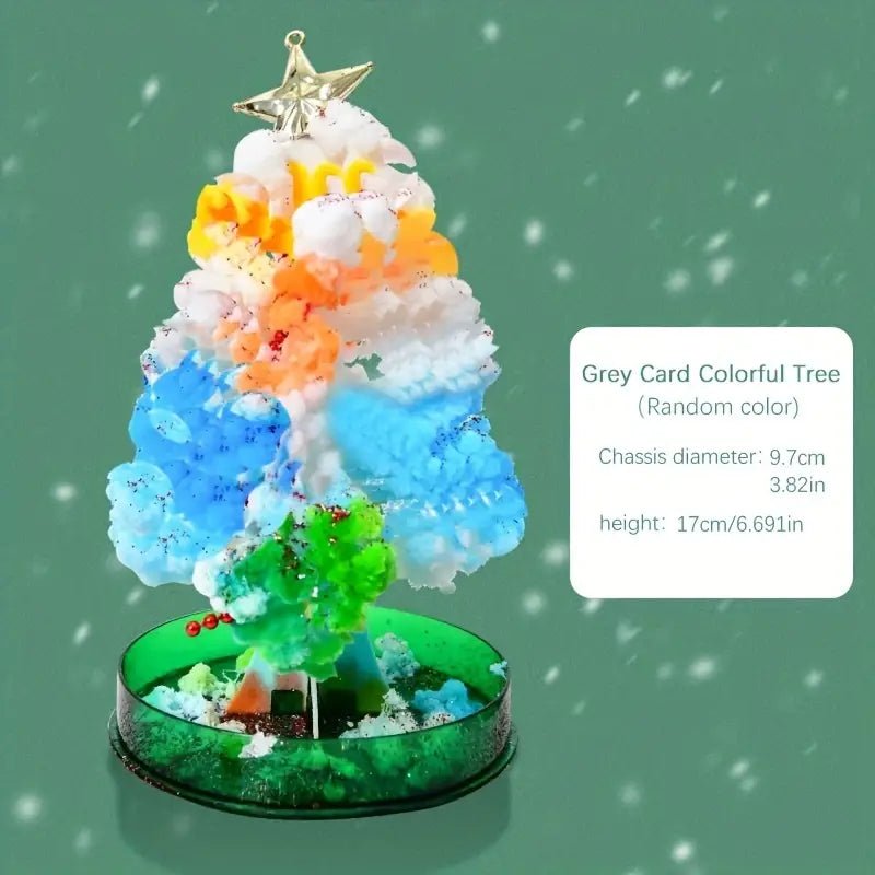 DIY Magic Christmas Tree Crystal Growing Kit (8005) - Gookka