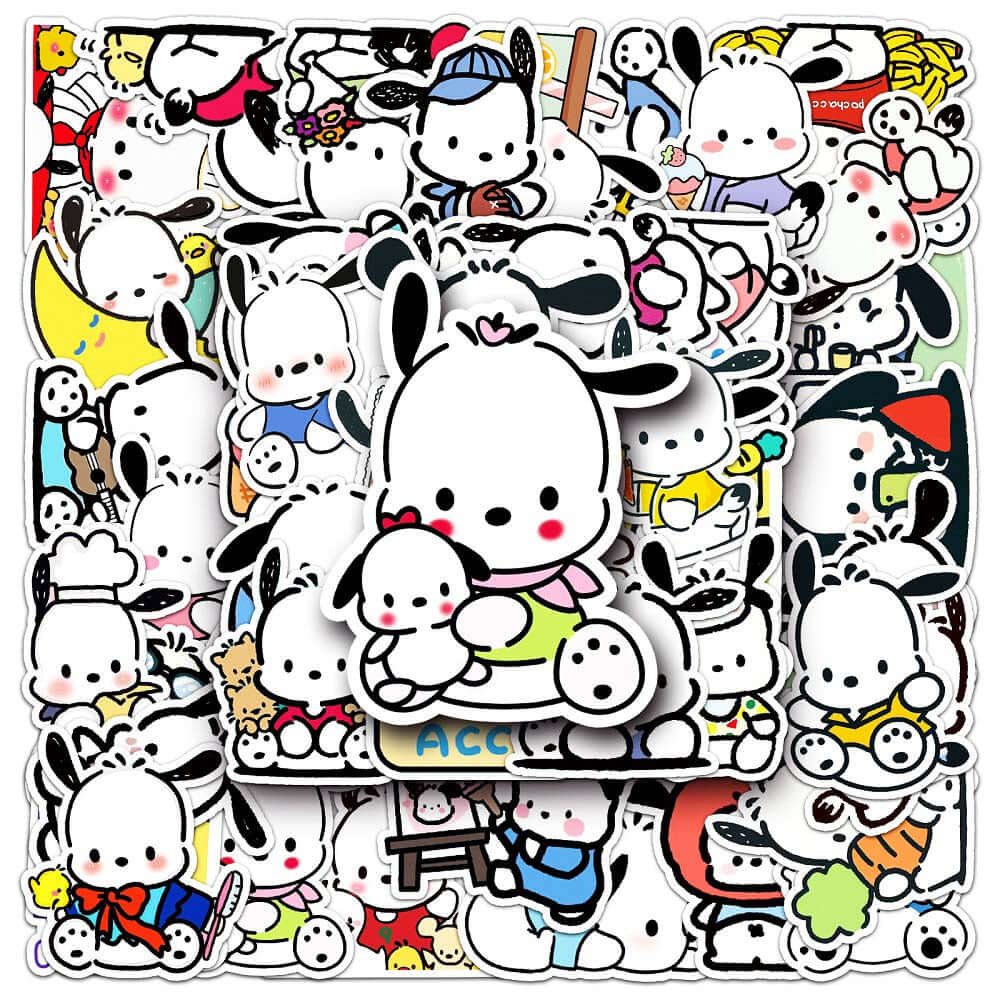Pacha Stickers Set of 50pcs for Customizing Accessories and More  50pcs Pacha Stickers - Perfect for Journals, Laptops, and School Supplies  Fun and Colorful Pacha 50pcs Stickers for Personalizing Your Items
