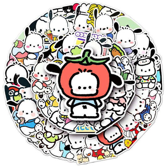 Pacha 50pcs Stickers Set for Cute Collectibles and Decor  50pcs Pacha Stickers - Perfect for Personalizing Laptops, Water Bottles, and More  Pacha Sticker Collection - 50pcs for Scrapbooking and DIY Crafts