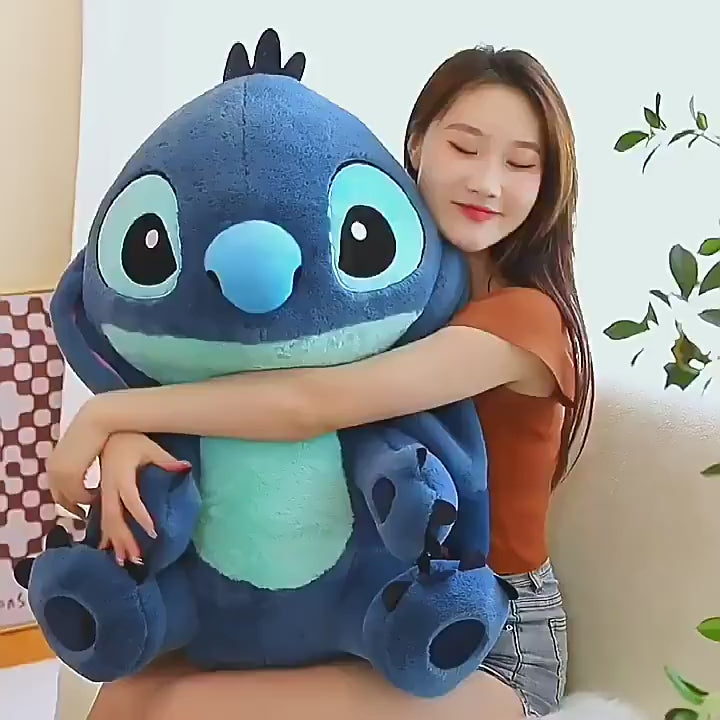 Cute Disney Stitch pillow plush, stuffed cushion for sofa or bed  Plush Stitch pillow doll, ideal gift for kids and Disney collectors