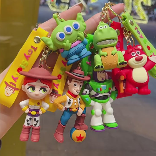 Woody from Toy Story plush keychain accessory