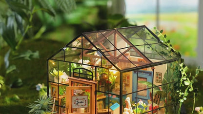 Sunshine Flower House DIY Miniature Dollhouse Kit(10006)