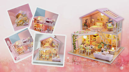 Sweet Time House DIY Miniature Dollhouse Kit(10005)